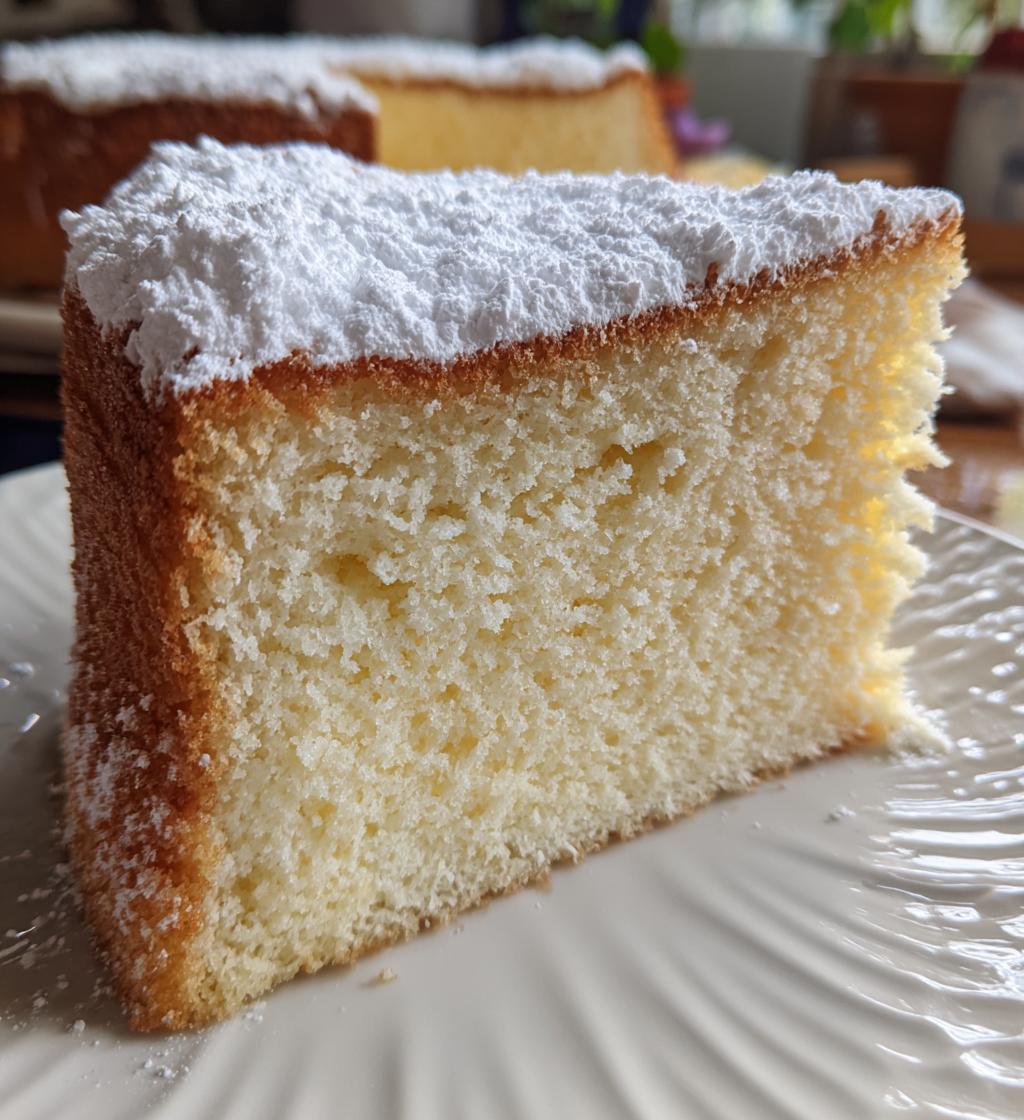 Vanilla Chiffon Cake - detail 1