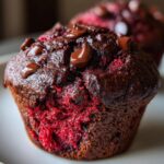 Vegan Chocolate Beet Muffins (Gluten-Free Option)