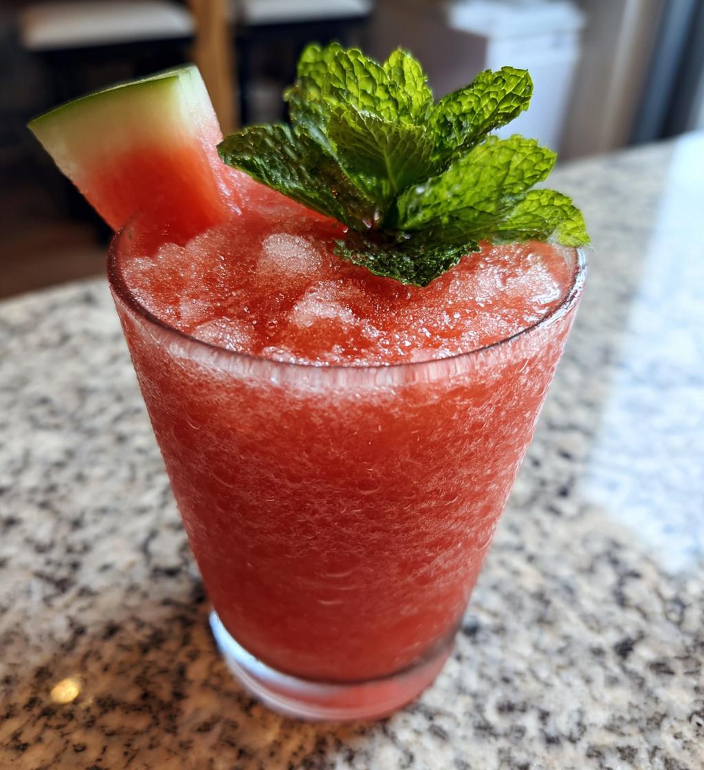 Watermelon Slushie - detail 1