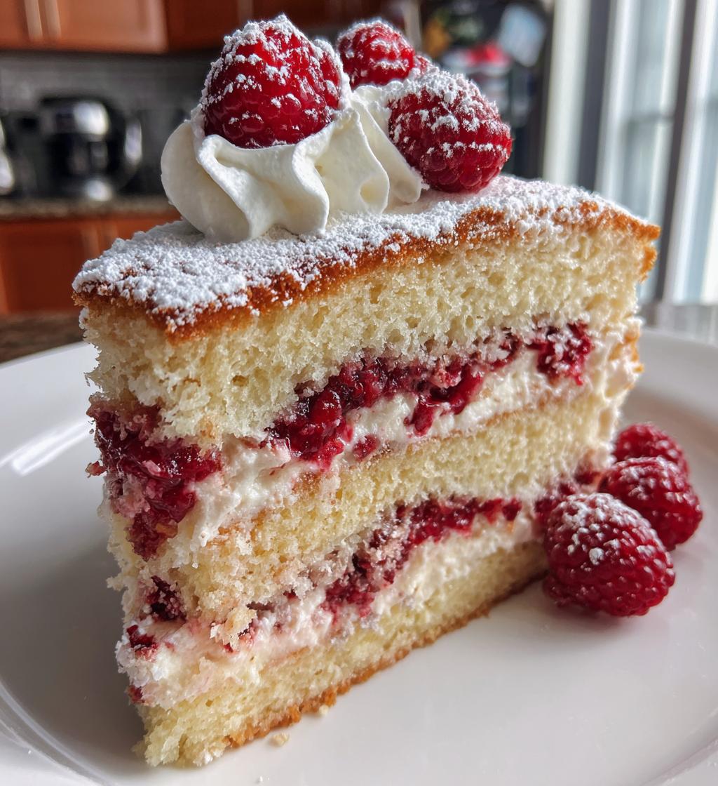 White Chocolate Raspberry Cake - detail 1
