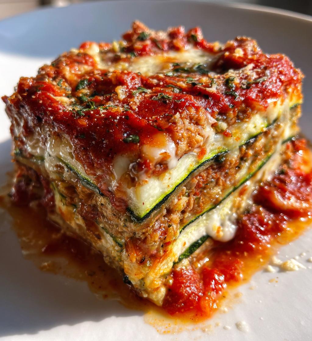 Zucchini Lasagna with Ricotta - detail 1