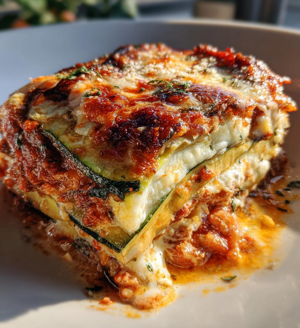 Zucchini Lasagna with Ricotta
