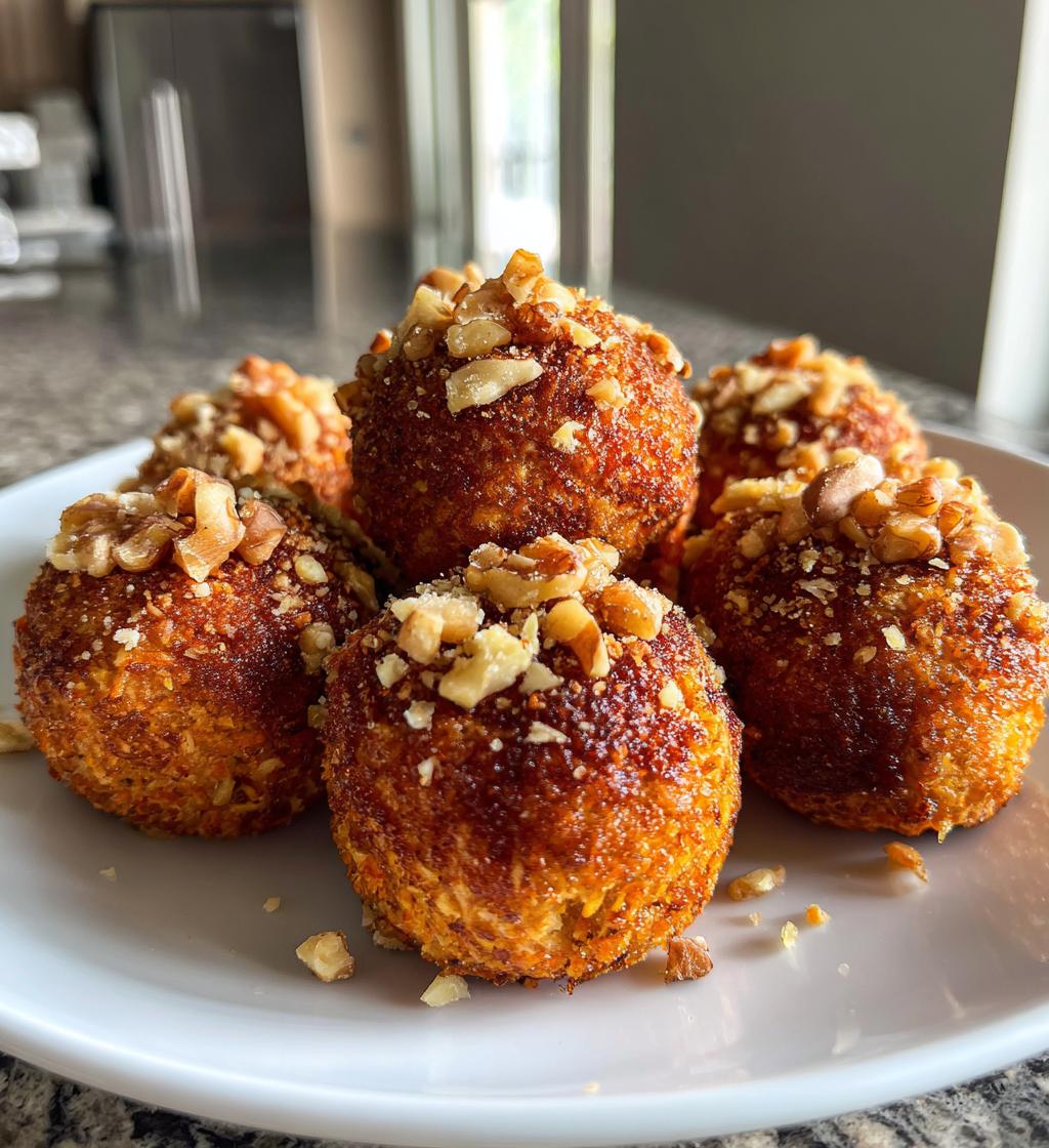 Air Fryer Carrot Cake Bites