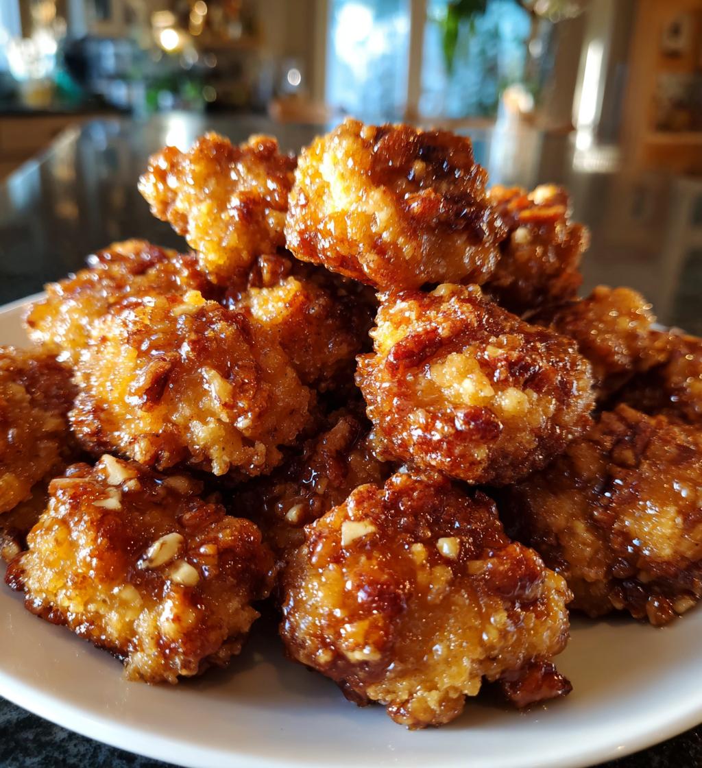 Air Fryer Maple Pecan Bites