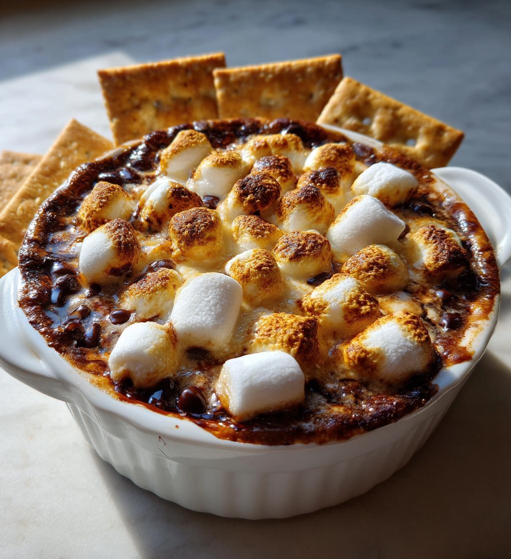 Air Fryer S’mores Dip