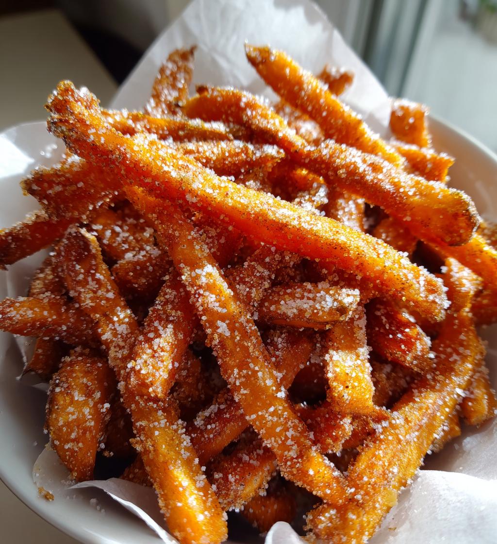 Air Fryer Sweet Potato Fries with Cinnamon Sugar - detail 1