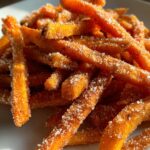 Air Fryer Sweet Potato Fries with Cinnamon Sugar
