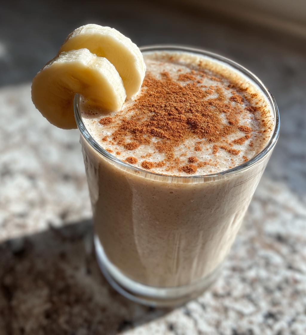 Almond Butter Oat Smoothie - detail 1
