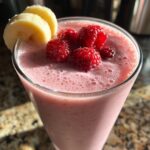 Almond Milk Raspberry Shake