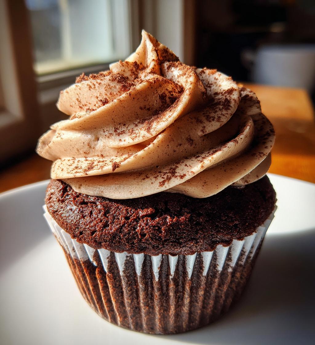 Baileys Chocolate Cupcakes - detail 1
