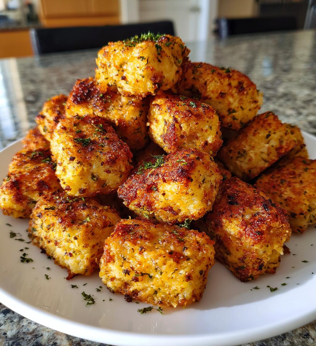 Baked Cauliflower Tots - detail 1