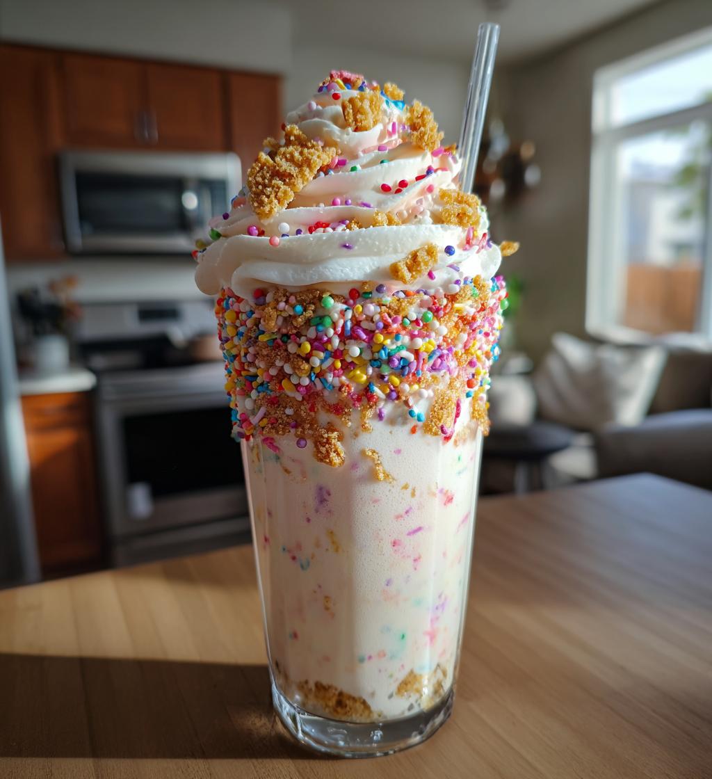 Birthday Cake Milkshake - detail 1