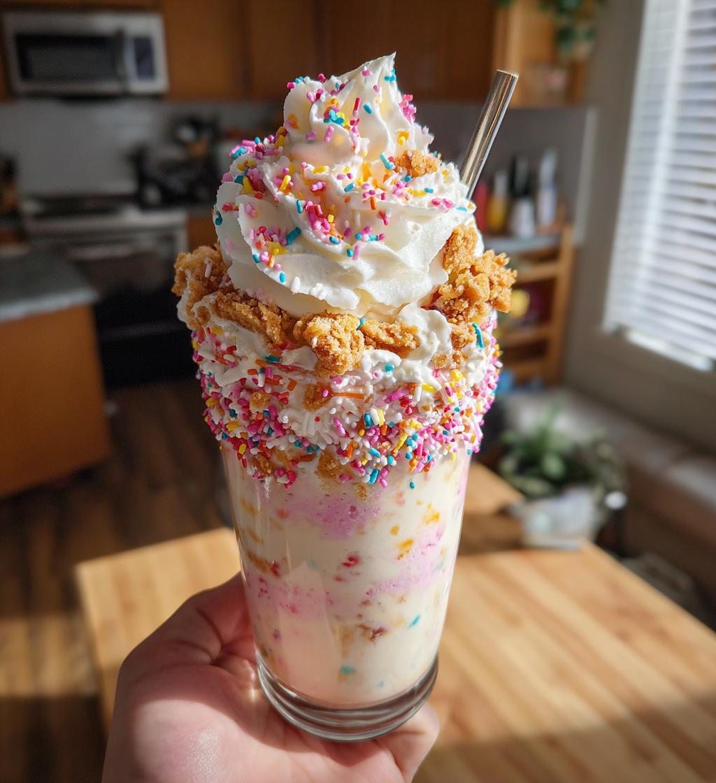 Birthday Cake Milkshake