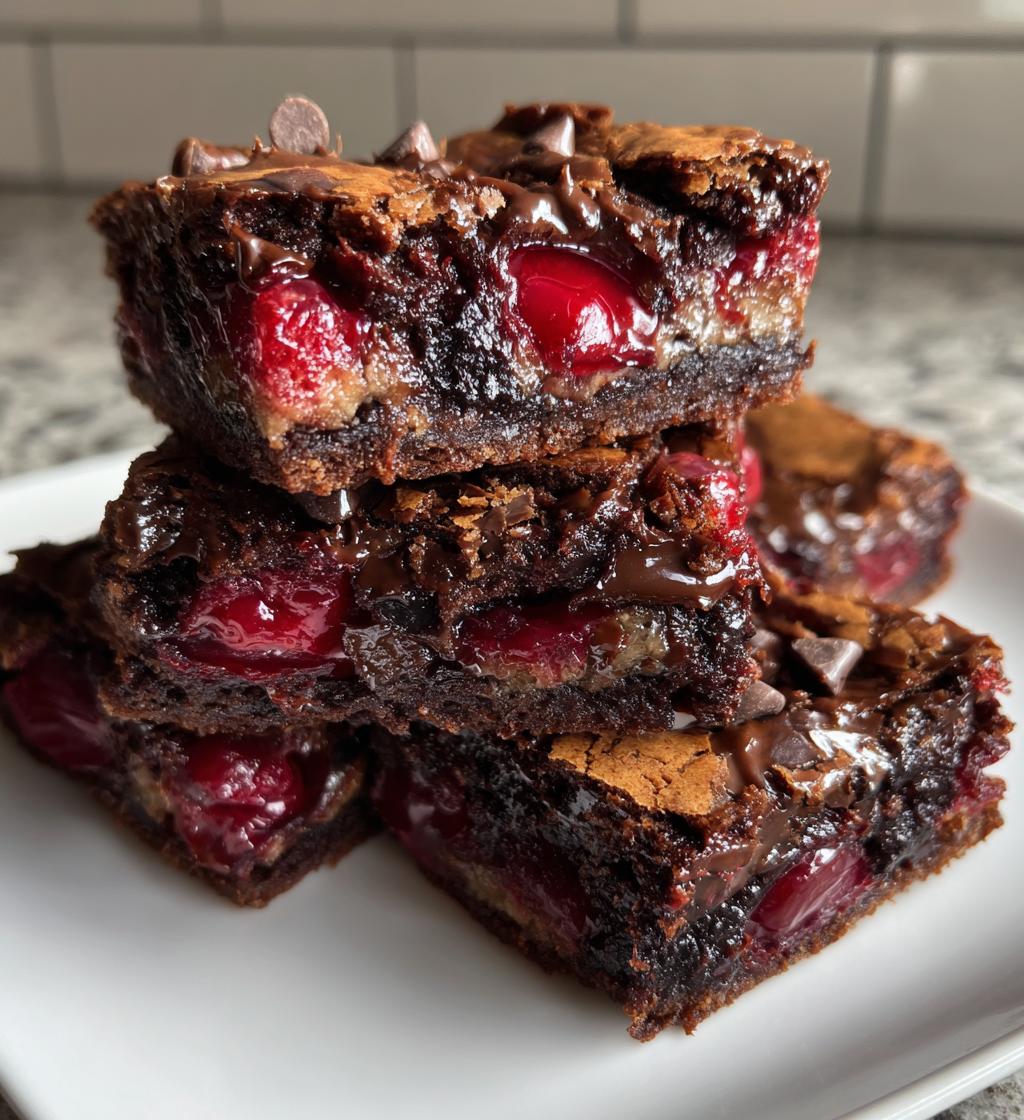 Black Forest Cookie Bars - detail 1
