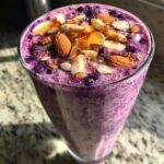 Blueberry Almond Milk Smoothie