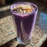 Blueberry Oat Protein Shake