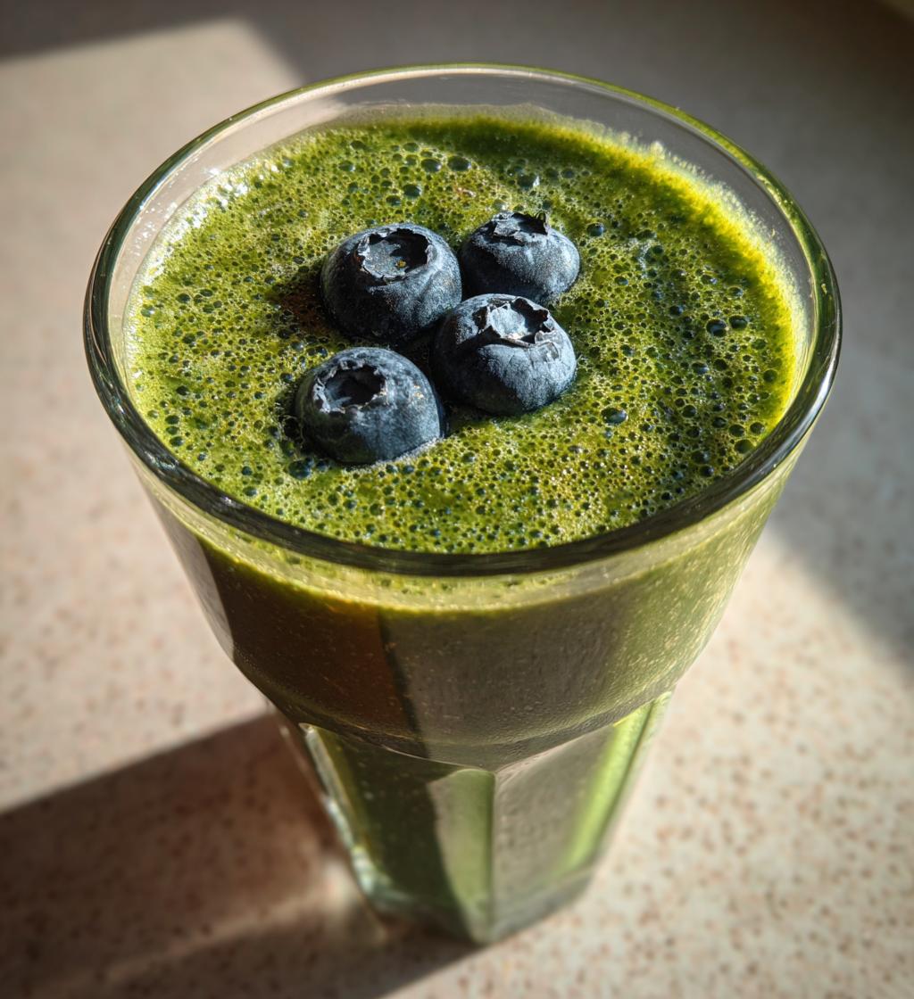 Broccoli Blueberry Smoothie - detail 1