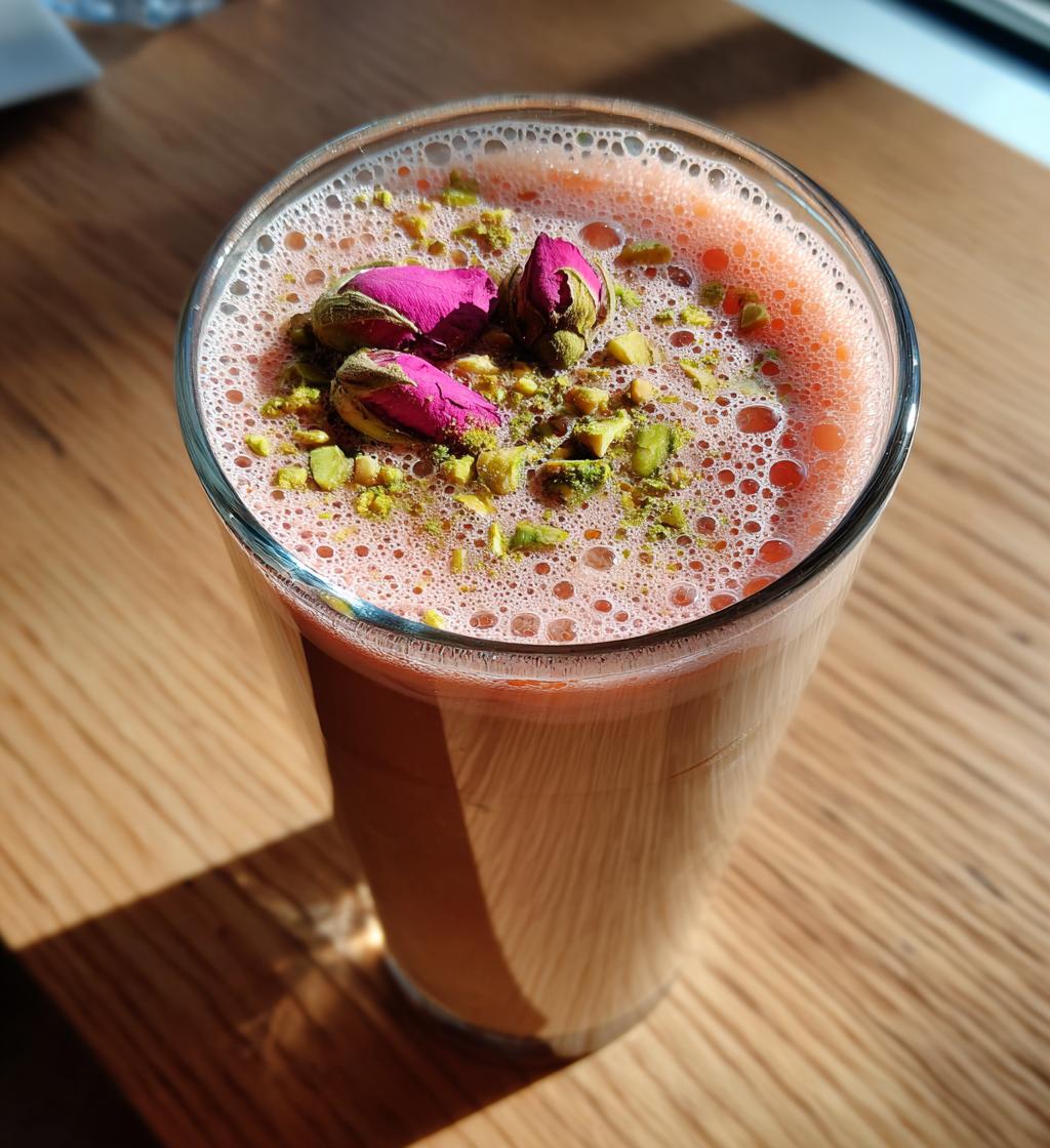 Cardamom Rose Milk Tea - detail 1