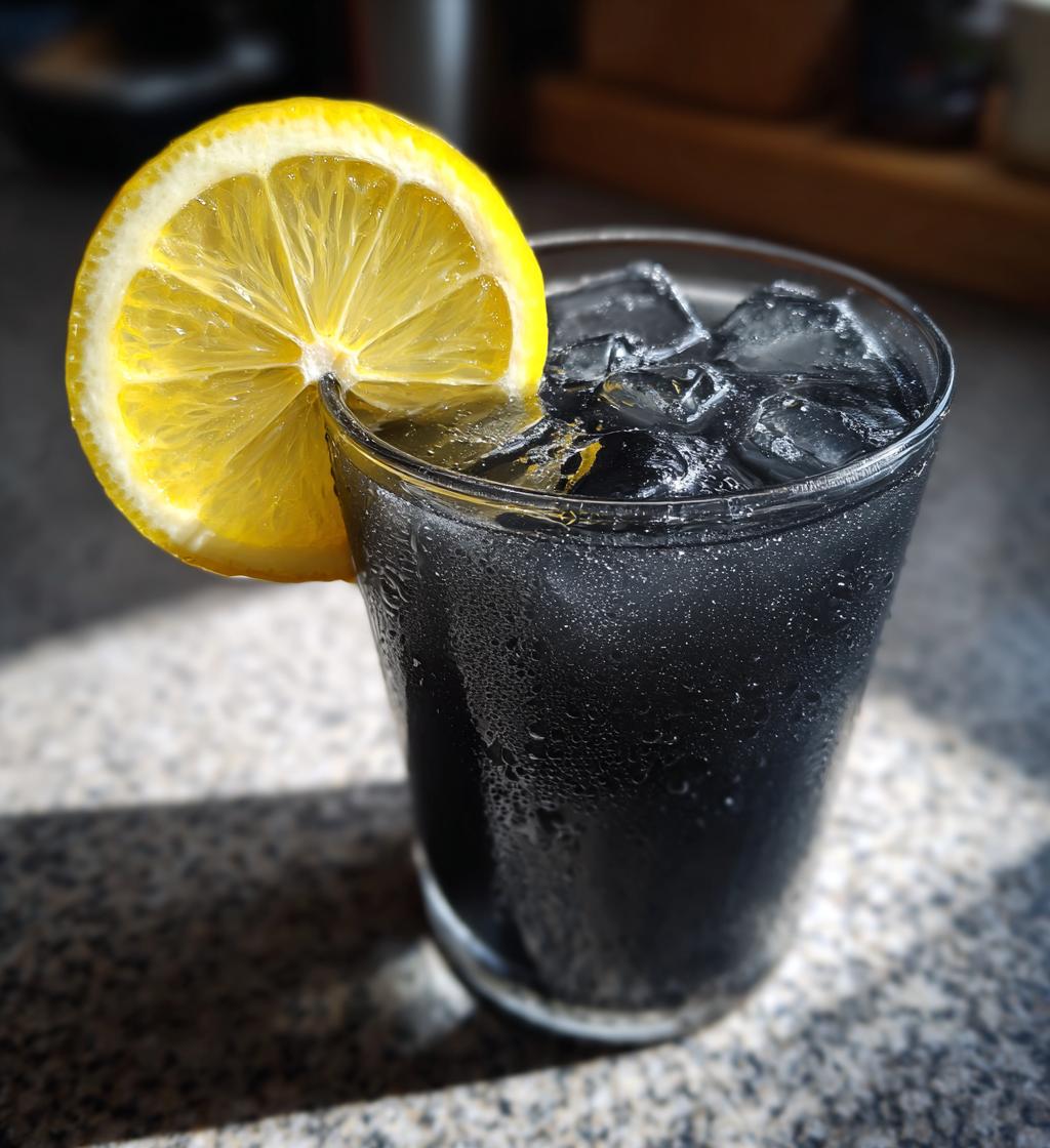 Charcoal Detox Lemonade