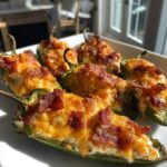 Cheese-Stuffed Jalapeño Poppers