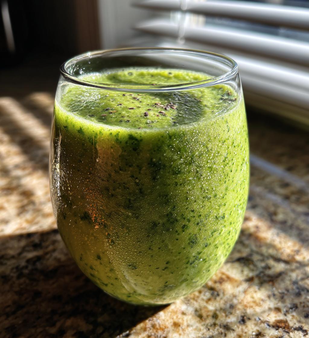 Chia Kale Smoothie - detail 1