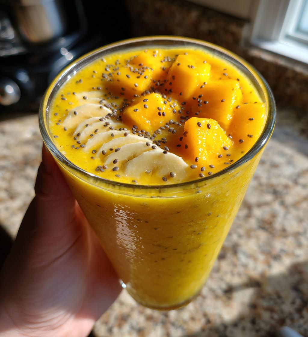 Chia Mango Smoothie