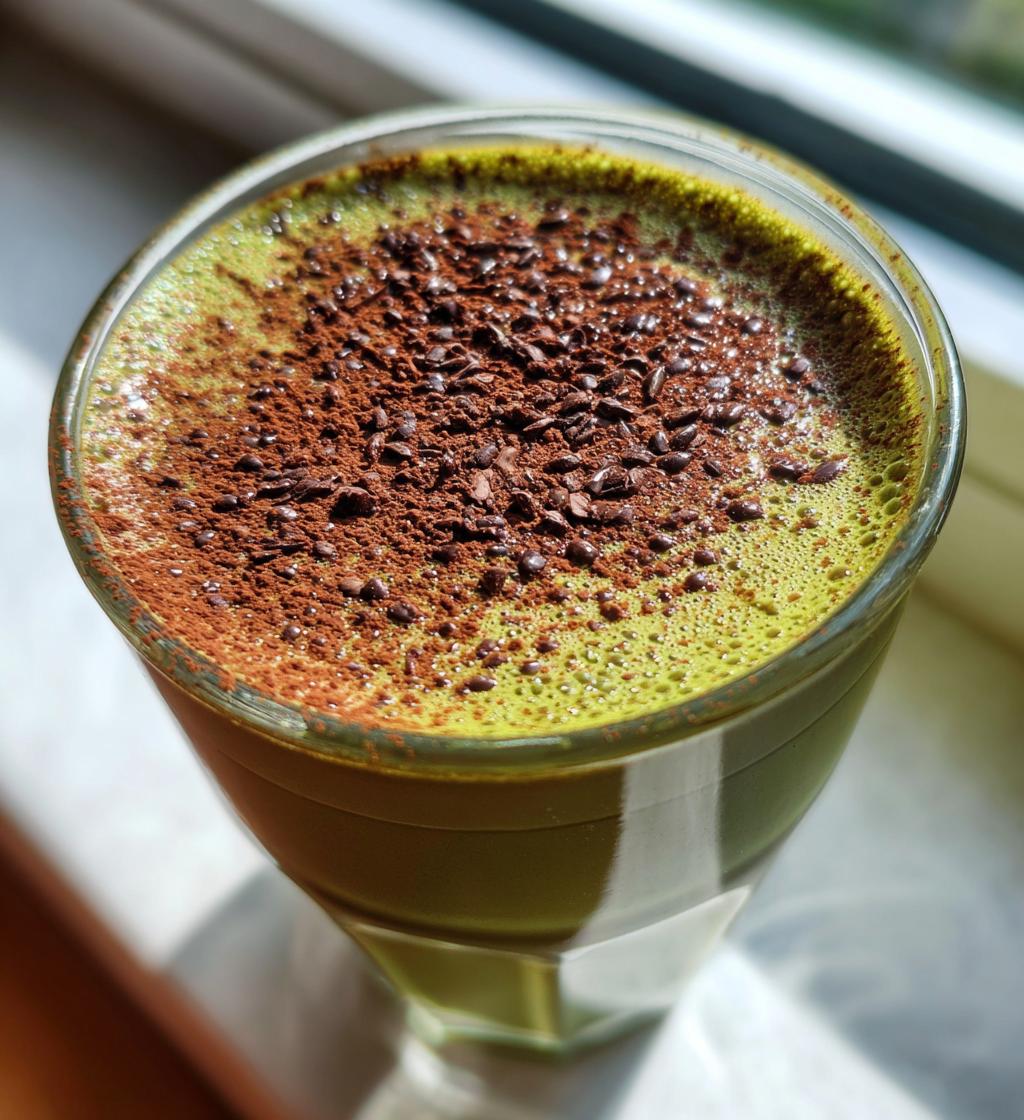 Chocolate Avocado Smoothie - detail 1