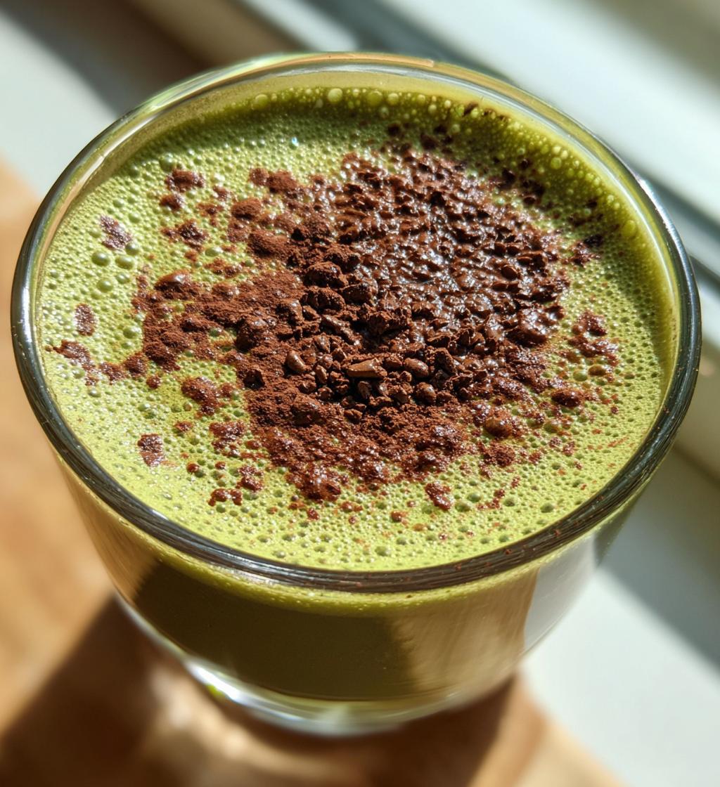 Chocolate Avocado Smoothie