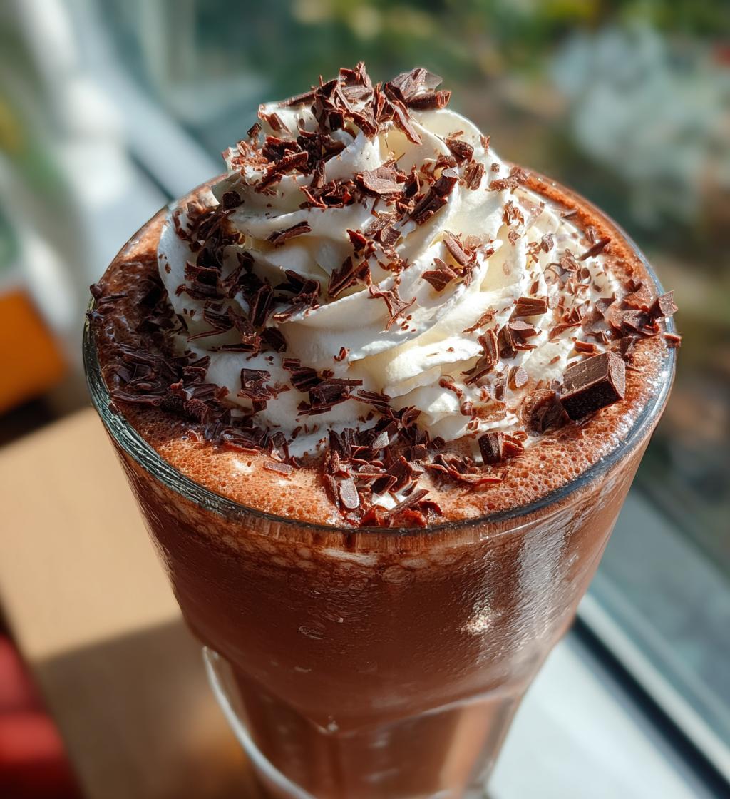 Chocolate Milkshake - detail 1