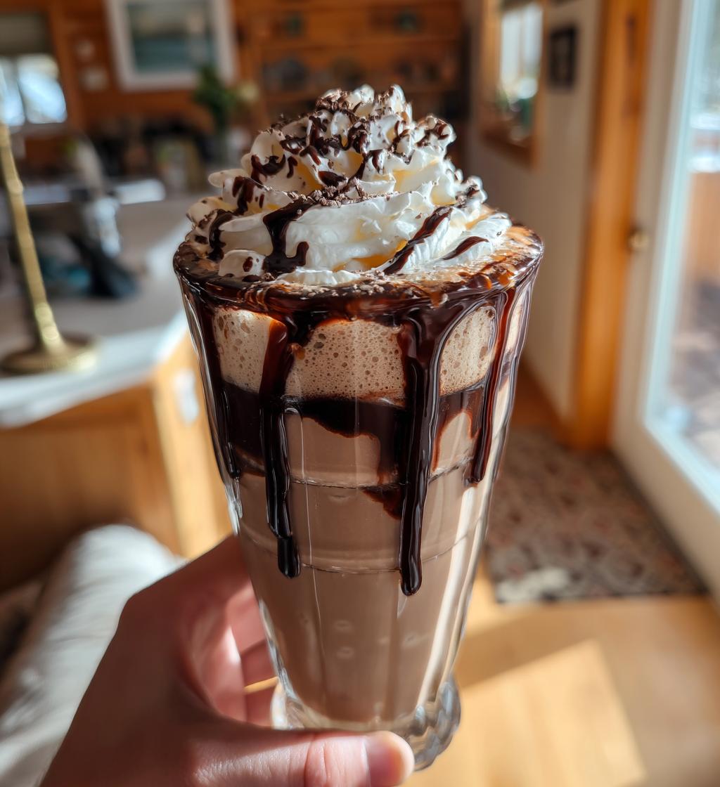 Chocolate Peanut Butter Shake - detail 1