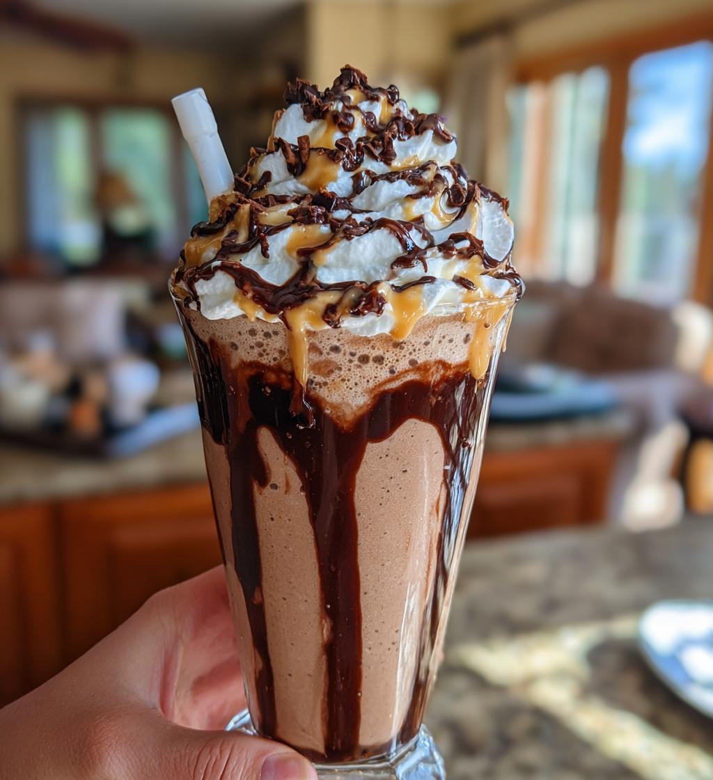 Chocolate Peanut Butter Shake