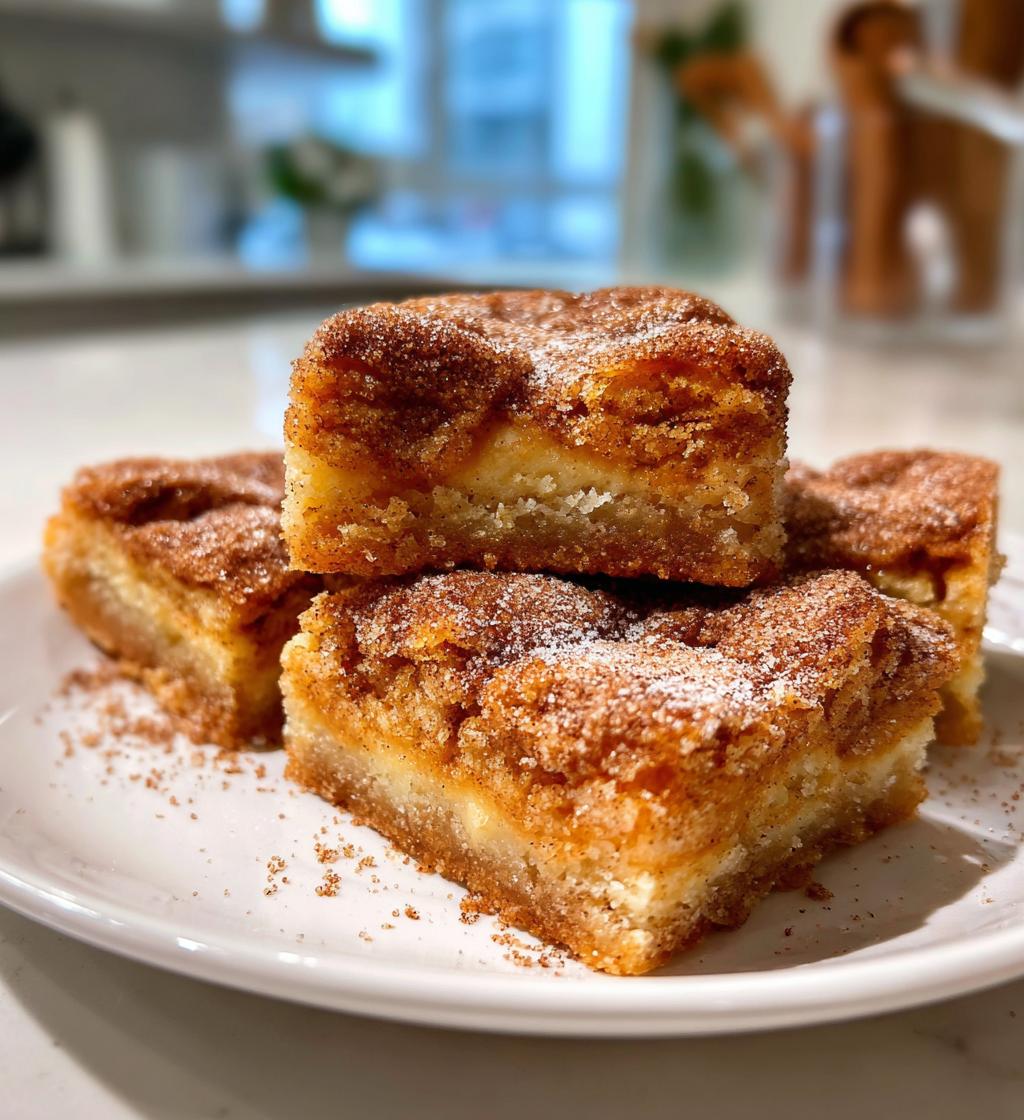 Churro Cookie Bars - detail 1
