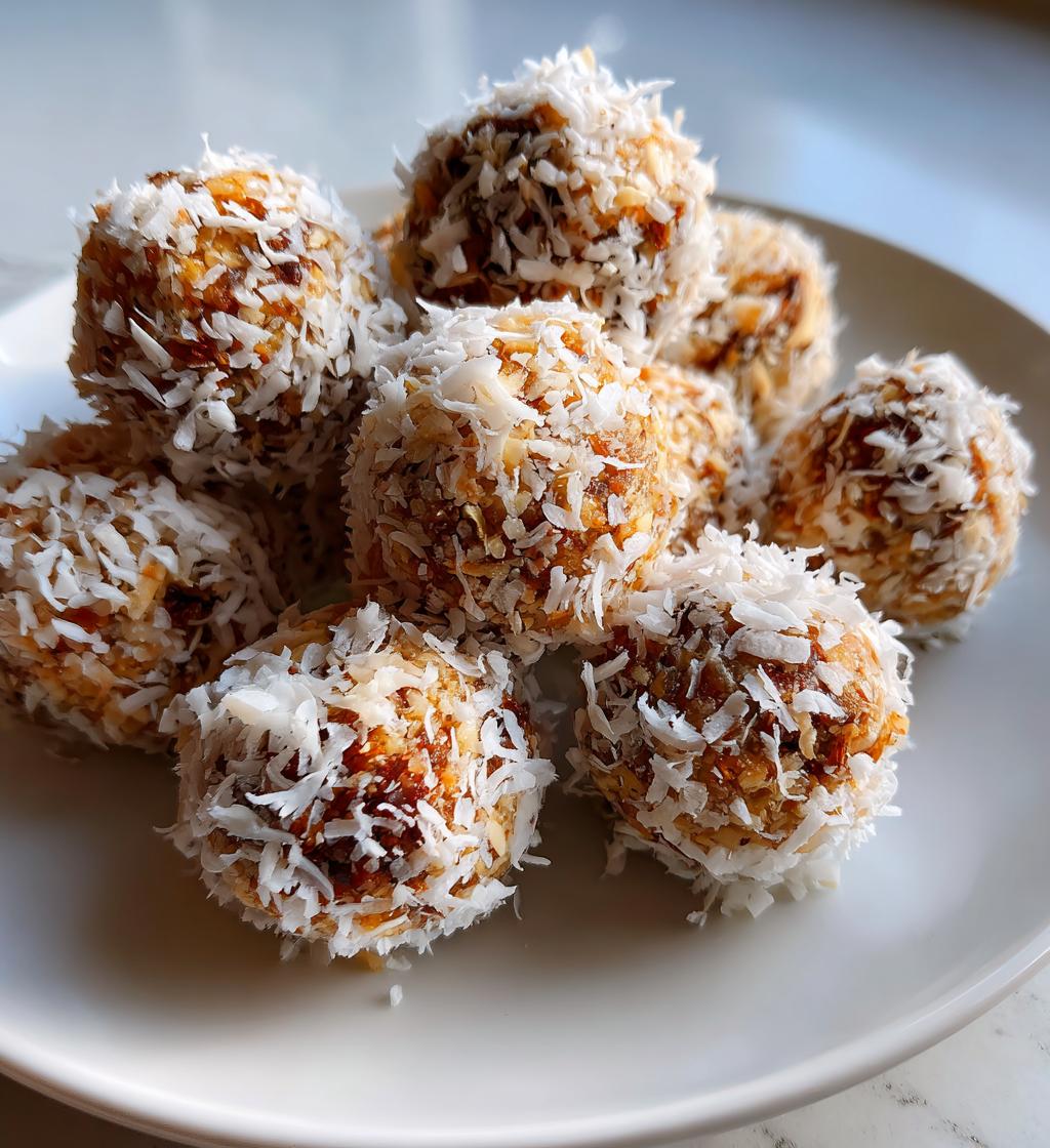Coconut Cashew Truffles - detail 1