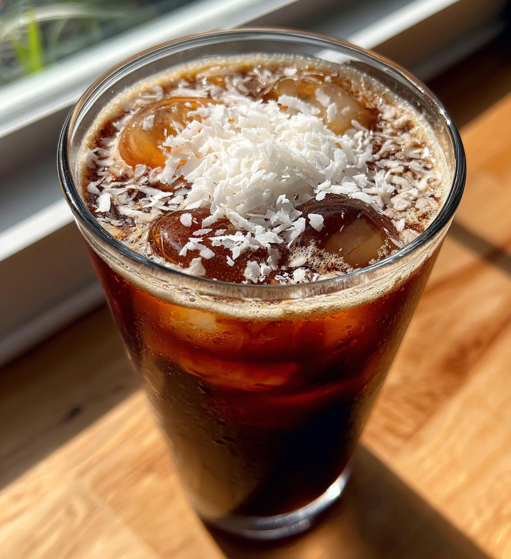 Coconut Iced Coffee