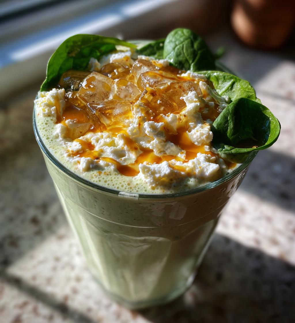 Cottage Cheese Protein Smoothie