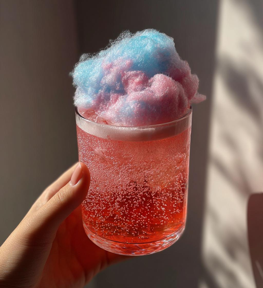Cotton Candy Mocktail - detail 1