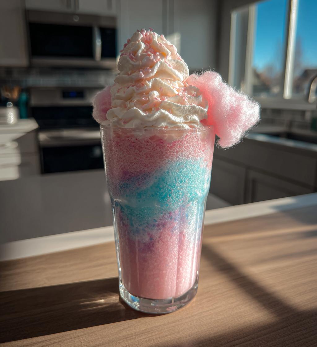 Cotton Candy Shake - detail 1