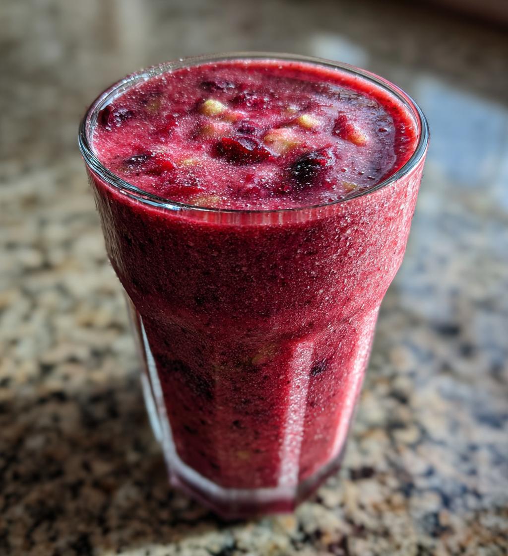 Cranberry Apple Smoothie - detail 1
