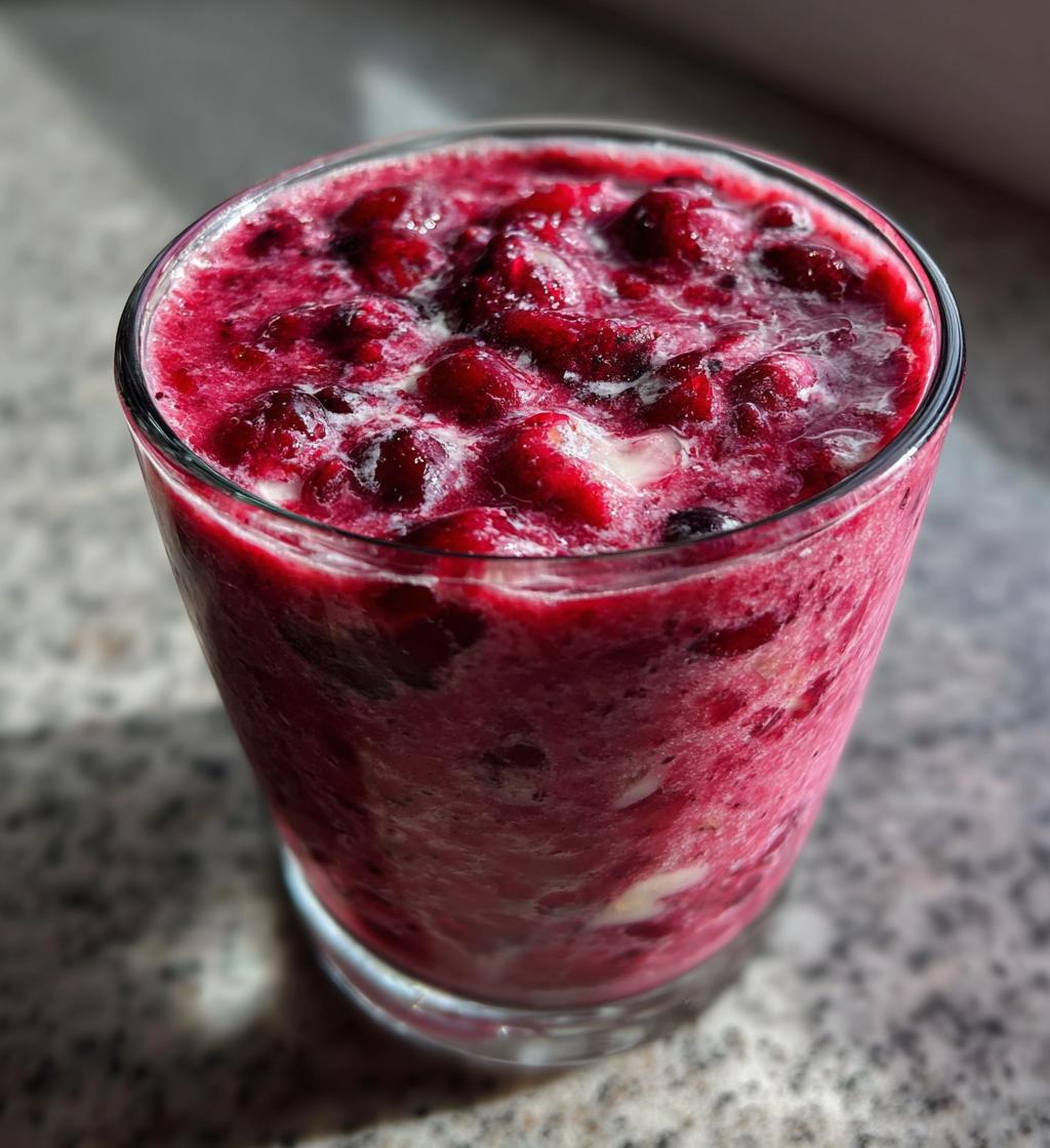 Cranberry Apple Smoothie