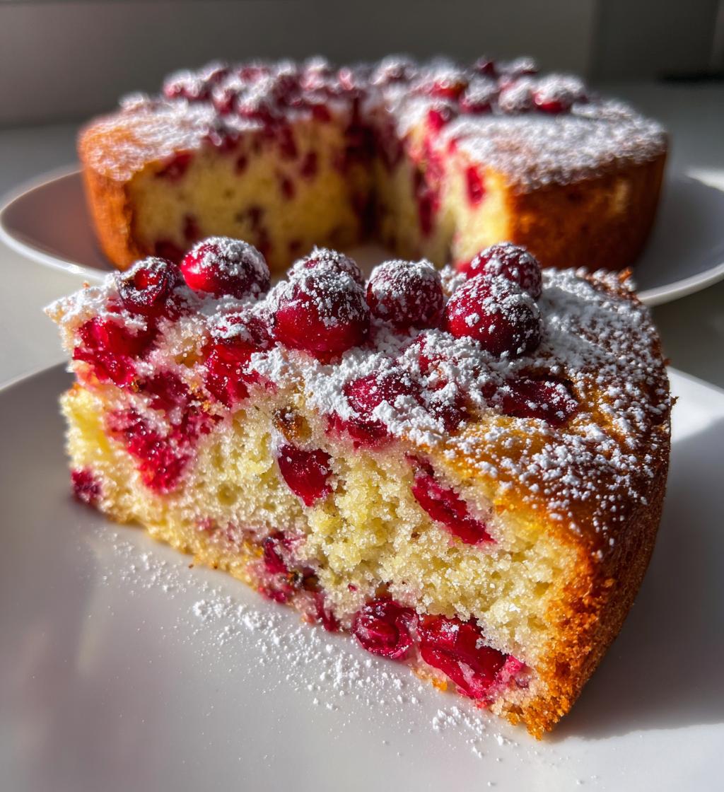 Cranberry Orange Cake