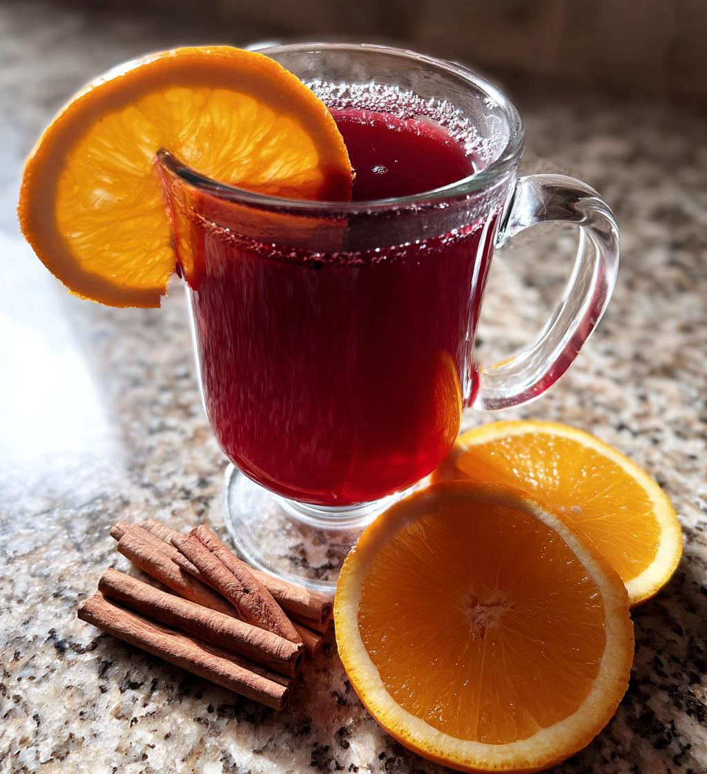 Cranberry Orange Hot Cider - detail 1