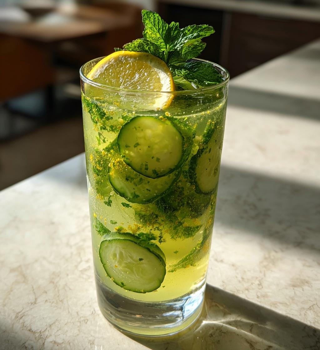 Cucumber Ginger Lemon Detox