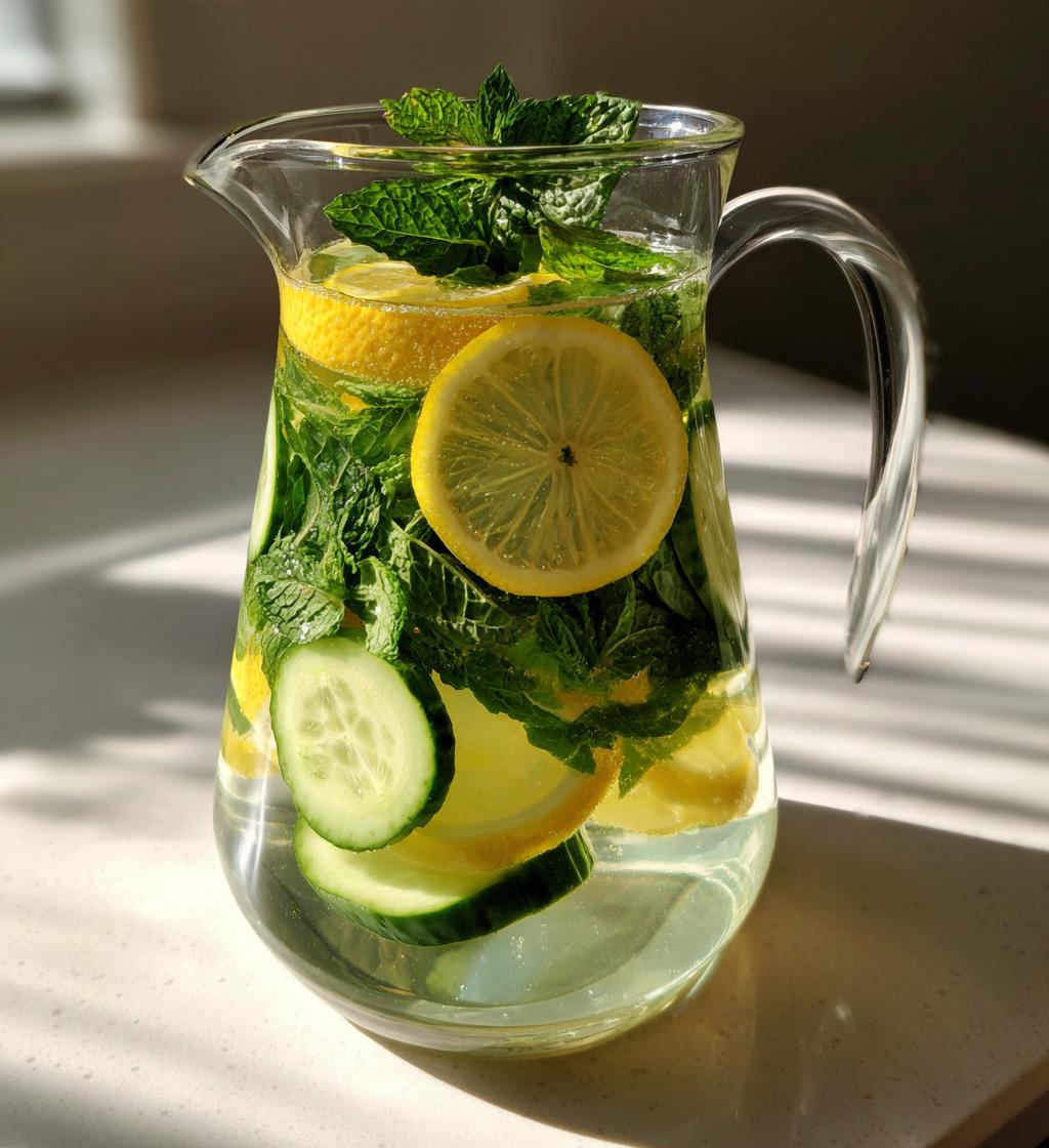 Cucumber Mint Detox Water