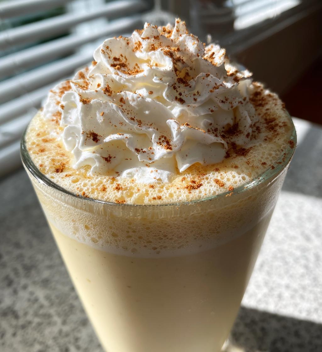 Eggnog Holiday Shake - detail 1