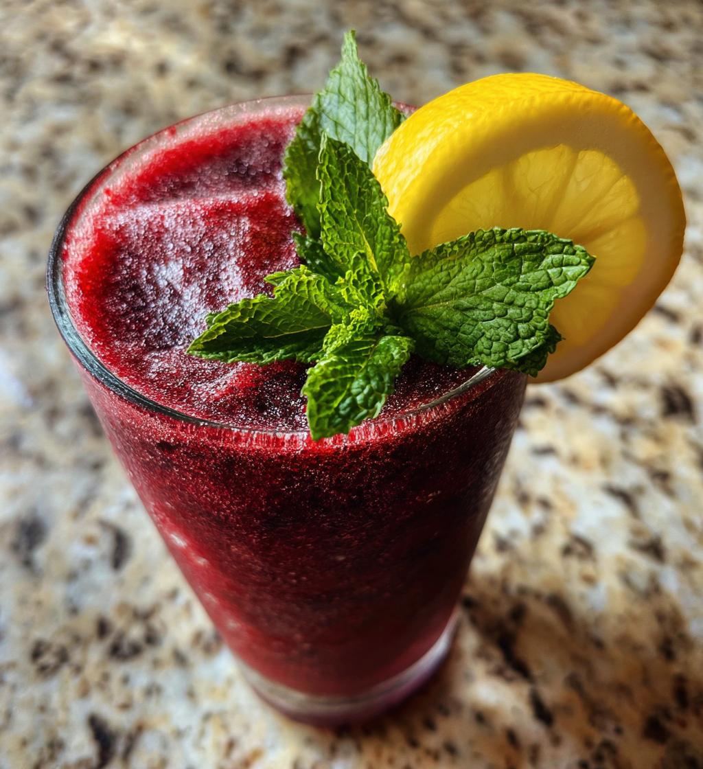 Frozen Berry Lemonade - detail 1