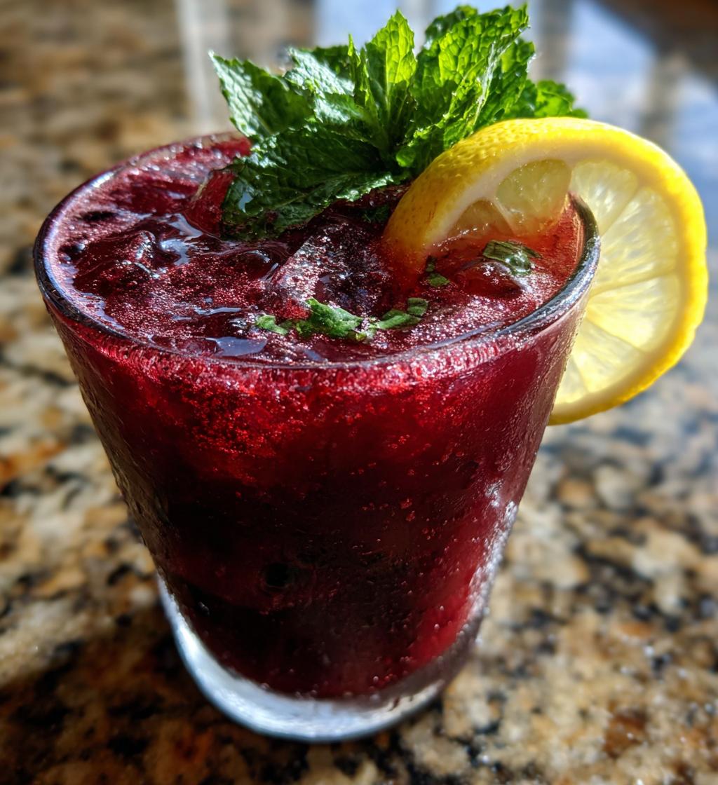 Frozen Berry Lemonade