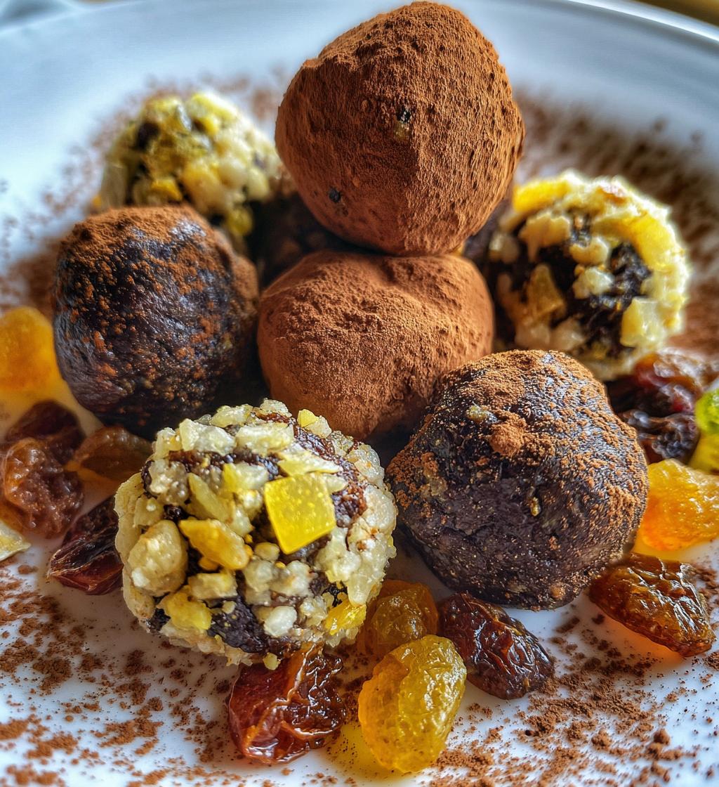 Fruity & Nutty Truffles