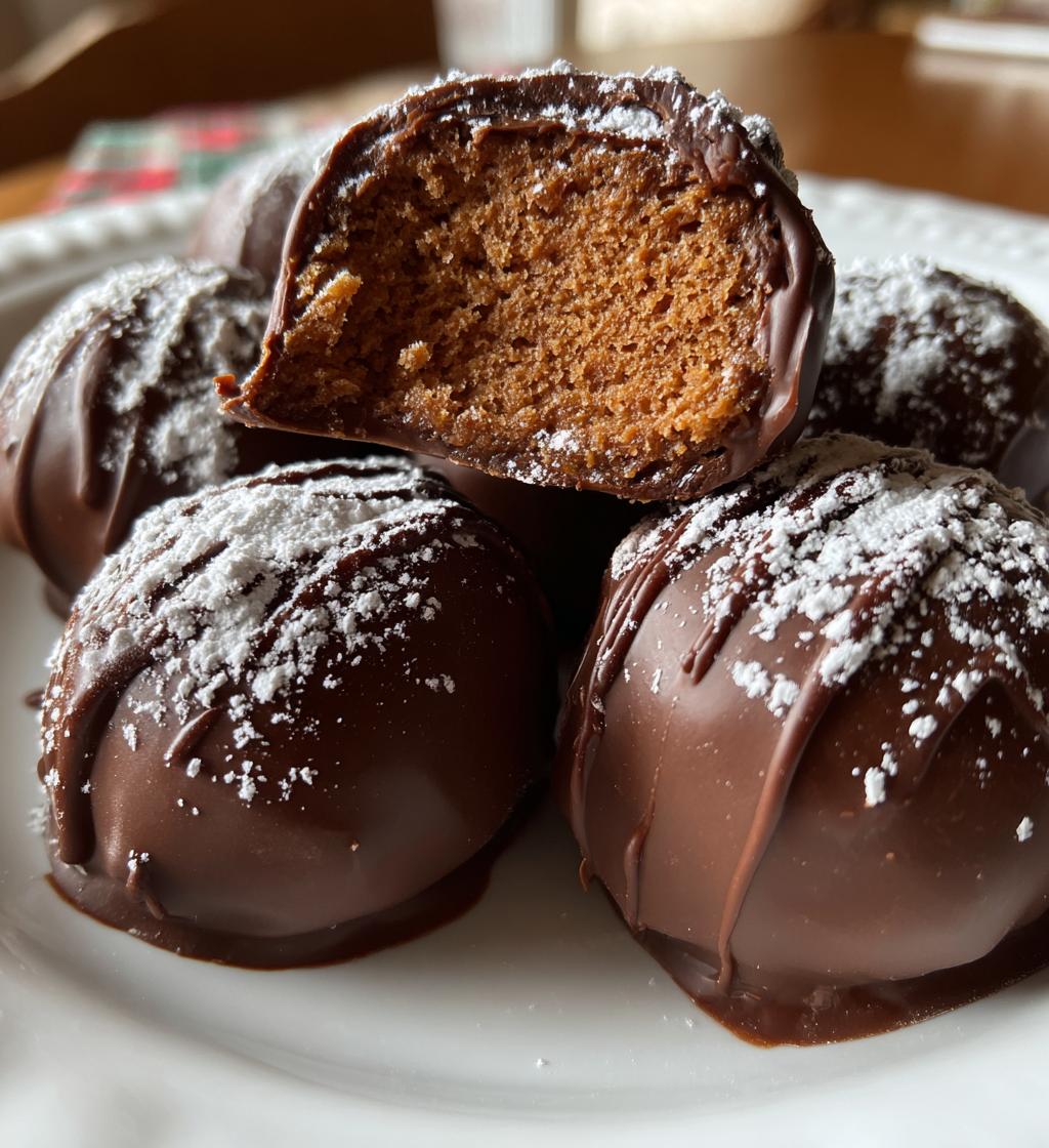Gingerbread Truffles - detail 1