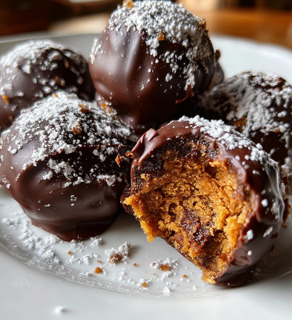 Gingerbread Truffles