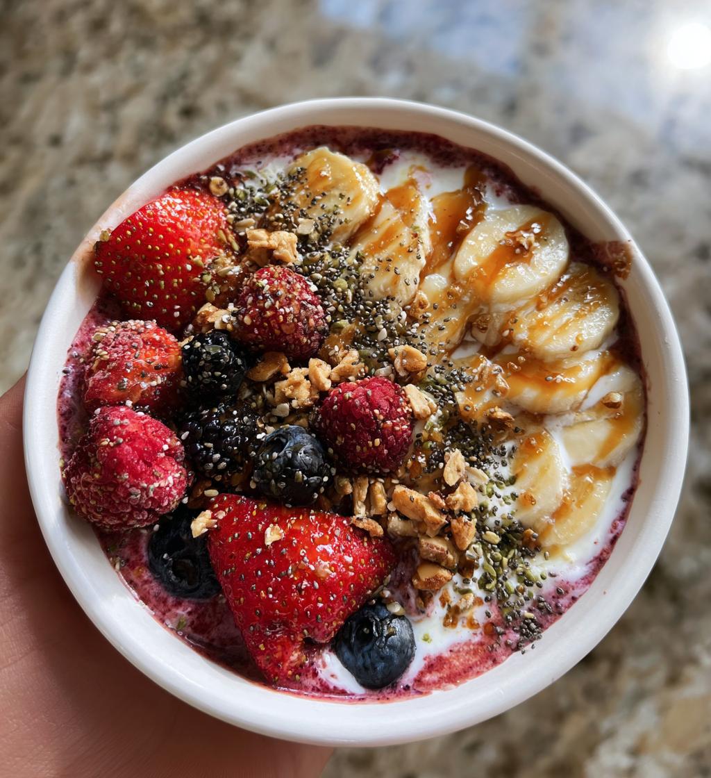 Granola Smoothie Bowl - detail 1